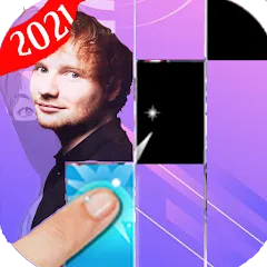 Скачать взломанную Shivers - Sheeran Piano Tiles (Шиверс)  [МОД Menu] - последняя версия apk на Андроид