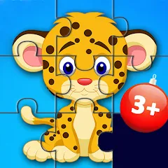 Взломанная Kids puzzles - 3 and 5 years  [МОД Все открыто] - последняя версия apk на Андроид