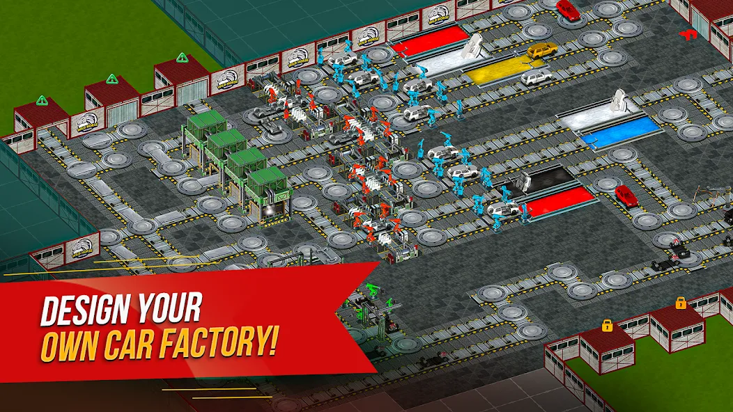 Car Factory Simulator  [МОД Unlimited Money] Screenshot 1