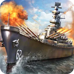 Взлом Warship Attack 3D  [МОД Много монет] - полная версия apk на Андроид