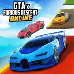 Взломанная GTAx Furious Descent (х Яростное Снижение)  [МОД Mega Pack] - последняя версия apk на Андроид