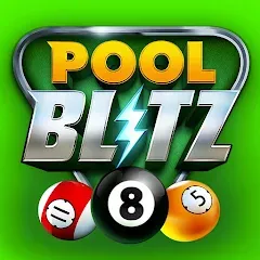 Взломанная Pool Blitz (Пул Блиц)  [МОД Unlimited Money] - последняя версия apk на Андроид