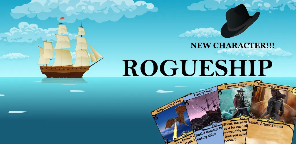 RogueShip - RPG Roguelike Card (РоугеШип)  [МОД Бесконечные монеты] Screenshot 1