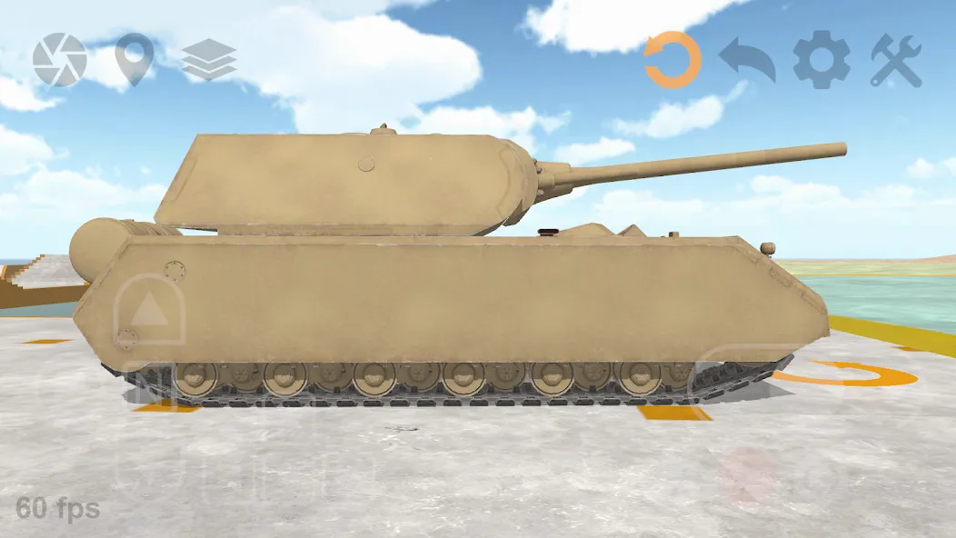 Tank Physics Mobile Vol.3  [МОД Много монет] Screenshot 5