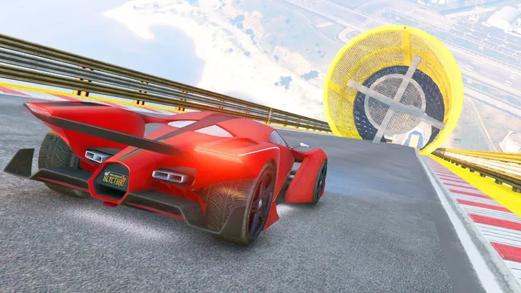 Mega Ramp Car Offline Games  [МОД Menu] Screenshot 5