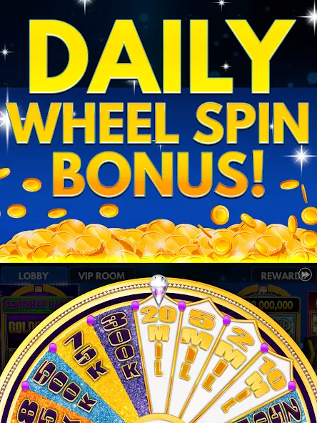 Spin Vegas Slots: Slot Games (Спин Вегас слоты)  [МОД Menu] Screenshot 3