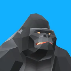 Скачать взломанную Gorilla Clicker (Горилла кликер)  [МОД Бесконечные монеты] - полная версия apk на Андроид