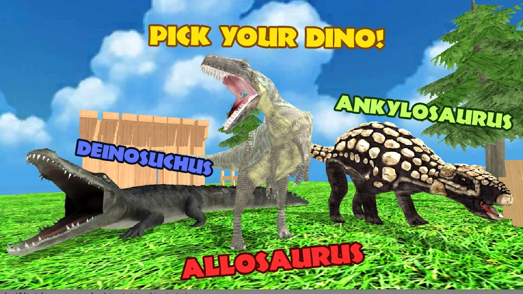 Dino Battle Arena Lost Kingdom (Дино Битва Арена Потерянное Королевство)  [МОД Menu] Screenshot 1