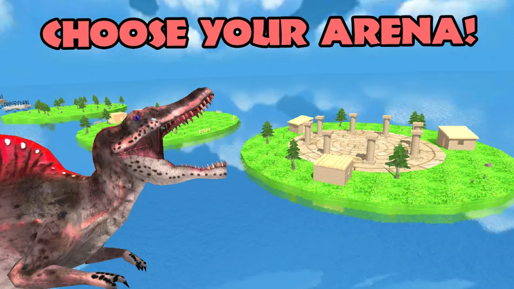 Dino Battle Arena Lost Kingdom (Дино Битва Арена Потерянное Королевство)  [МОД Menu] Screenshot 2