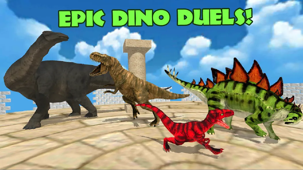 Dino Battle Arena Lost Kingdom (Дино Битва Арена Потерянное Королевство)  [МОД Menu] Screenshot 3