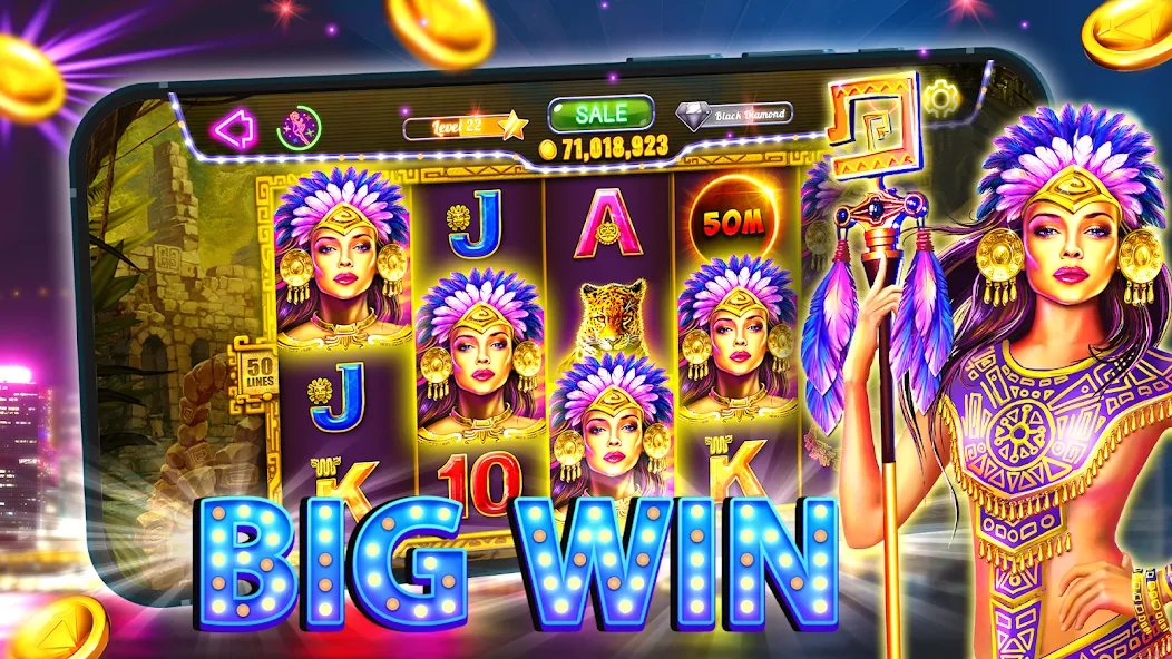 Old Vegas Slots - Casino 777 (Олд Вегас Слотс)  [МОД Menu] Screenshot 1