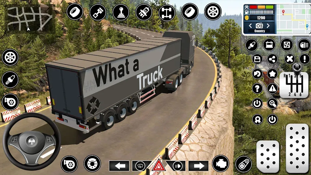 Cargo Delivery Truck Games 3D (Карго Деливери Трак Игры 3D)  [МОД Unlimited Money] Screenshot 1