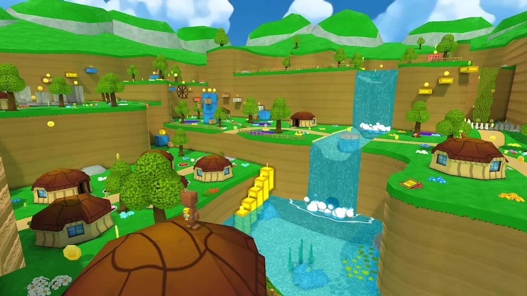 Super Bear Adventure (Супер Приключения Медведя)  [МОД Бесконечные деньги] Screenshot 1