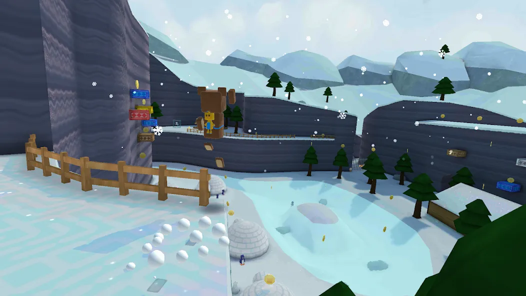 Super Bear Adventure (Супер Приключения Медведя)  [МОД Бесконечные деньги] Screenshot 2