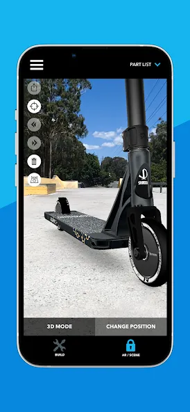 Scooter 3D custom builder (Скутер 3D настраиваемый конструктор)  [МОД Меню] Screenshot 4