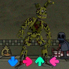 Взлом FNF Springtrap Mod Test (Мод Тест)  [МОД Меню] - последняя версия apk на Андроид