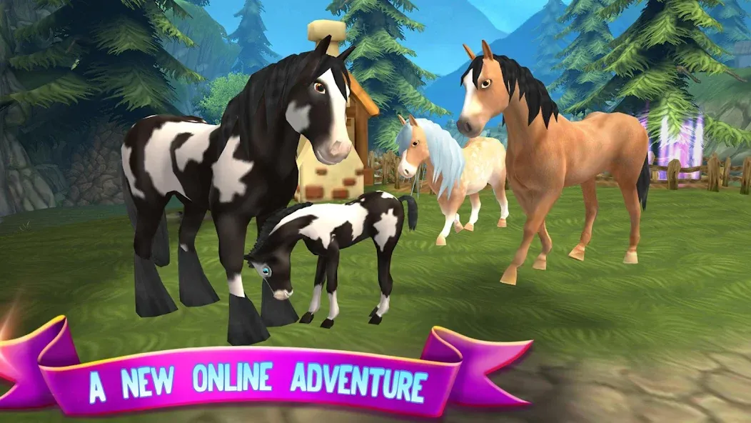 Horse Paradise: My Dream Ranch  [МОД Бесконечные деньги] Screenshot 2