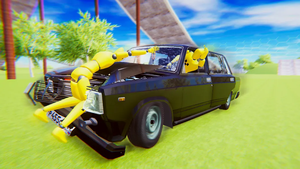 VAZ Crash Test Simulator 2  [МОД Все открыто] Screenshot 4