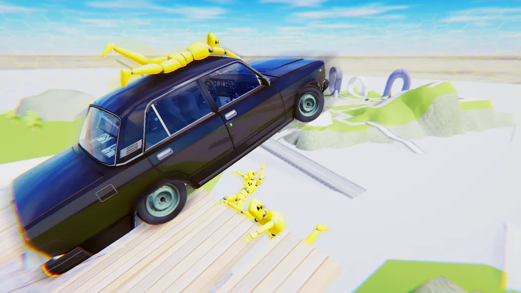 VAZ Crash Test Simulator 2  [МОД Все открыто] Screenshot 5