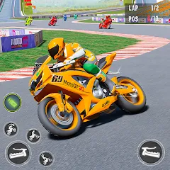 Взломанная Moto Racing 3d Motorcycle Game (Дерт Байк Рейсинг 3Д)  [МОД Unlocked] - полная версия apk на Андроид