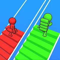 Скачать взлом Bridge Race  [МОД Все открыто] - стабильная версия apk на Андроид