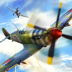 Скачать взломанную Warplanes: WW2 Dogfight (Варплейнс)  [МОД Mega Pack] - полная версия apk на Андроид