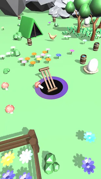 Hole Vacuum 3D (Хол Вакуум 3Д)  [МОД Unlocked] Screenshot 5