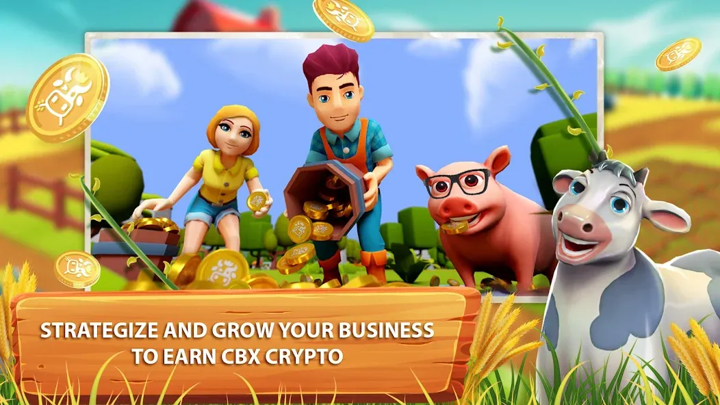 CropBytes: A Crypto Farm Game (КропБайтс)  [МОД Unlocked] Screenshot 2