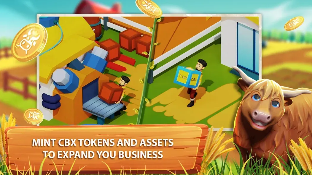 CropBytes: A Crypto Farm Game (КропБайтс)  [МОД Unlocked] Screenshot 3