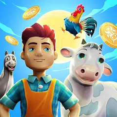 Скачать взлом CropBytes: A Crypto Farm Game (КропБайтс)  [МОД Unlocked] - последняя версия apk на Андроид