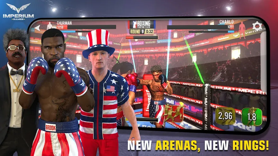 Boxing - Fighting Clash (Боксинг)  [МОД Mega Pack] Screenshot 3