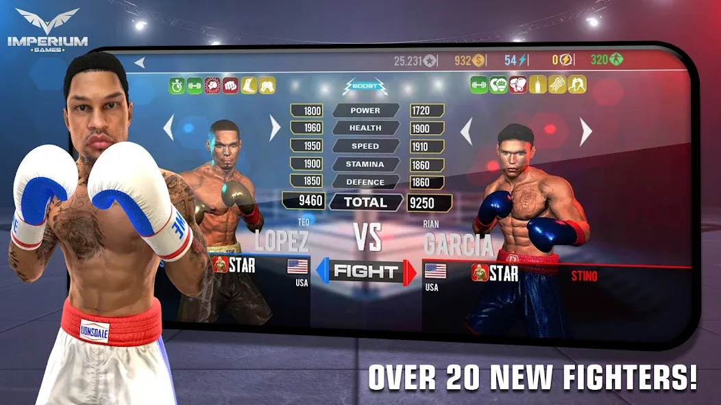 Boxing - Fighting Clash (Боксинг)  [МОД Mega Pack] Screenshot 4