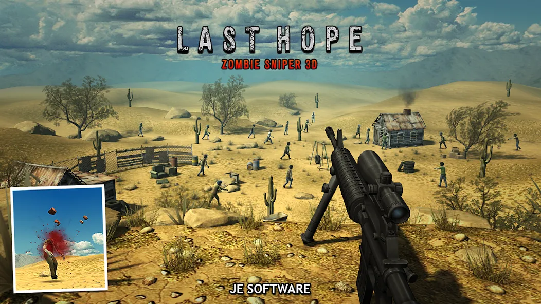 Last Hope - Zombie Sniper 3D (Ласт Хоуп)  [МОД Много денег] Screenshot 3