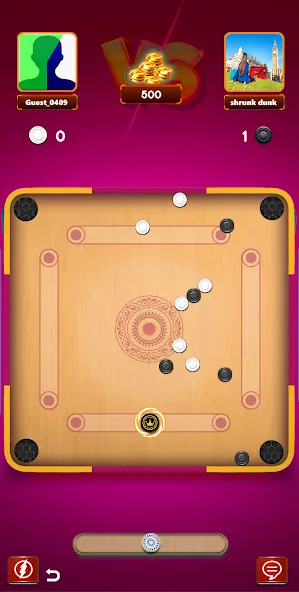 Carrom Board Clash : Pool game (Карром борд пул игра)  [МОД Все открыто] Screenshot 3