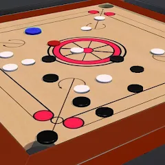 Взломанная Carrom Board Clash : Pool game (Карром борд пул игра)  [МОД Все открыто] - стабильная версия apk на Андроид