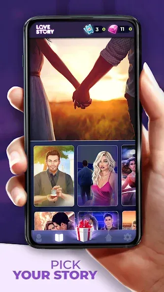 Love Story ® Romance Games (Лав стори)  [МОД Menu] Screenshot 4