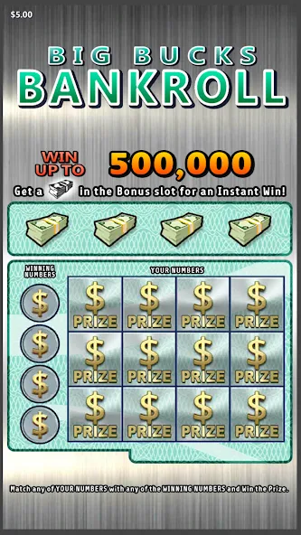 Scratch Off Lottery Casino (Скретч Офф Лотерейное Казино)  [МОД Menu] Screenshot 1