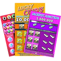 Взлом Scratch Off Lottery Casino (Скретч Офф Лотерейное Казино)  [МОД Menu] - полная версия apk на Андроид