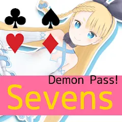 Скачать взлом Sevens card game (Севенс карточная игра)  [МОД Unlimited Money] - стабильная версия apk на Андроид