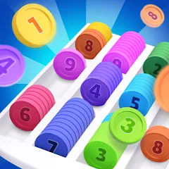 Скачать взлом Coin Sort (Коин сорт)  [МОД Mega Pack] - стабильная версия apk на Андроид