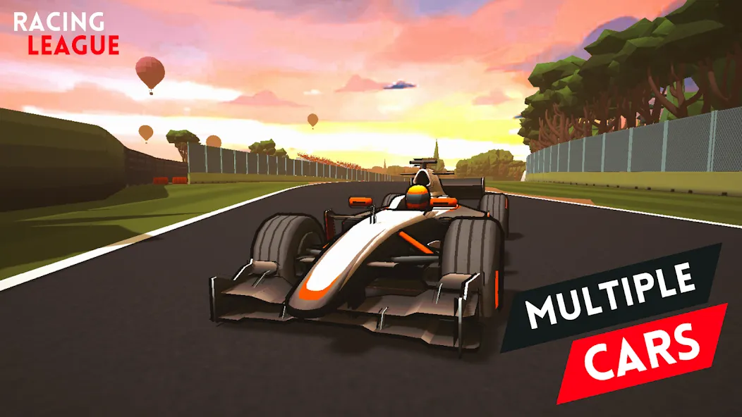 Racing League: 3D Race Offline (Рейсинг Лига)  [МОД Бесконечные монеты] Screenshot 5