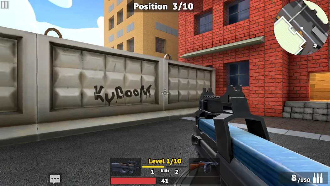 KUBOOM 3D: FPS Shooting Games  [МОД Много денег] Screenshot 1