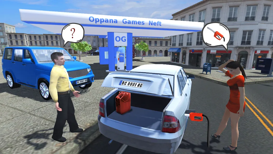 Russian Cars Simulator  [МОД Бесконечные монеты] Screenshot 5