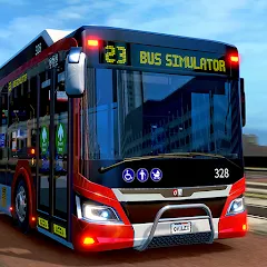 Взломанная Bus Simulator 2023 (Бус Симулятор 2023)  [МОД Бесконечные деньги] - стабильная версия apk на Андроид