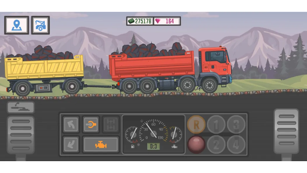 Trucker and Trucks  [МОД Все открыто] Screenshot 1