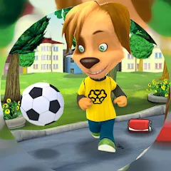 Взломанная Pooches: Street Soccer  [МОД Много денег] - полная версия apk на Андроид