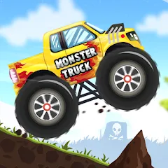 Скачать взлом Kids Monster Truck Racing Game  [МОД Много денег] - стабильная версия apk на Андроид