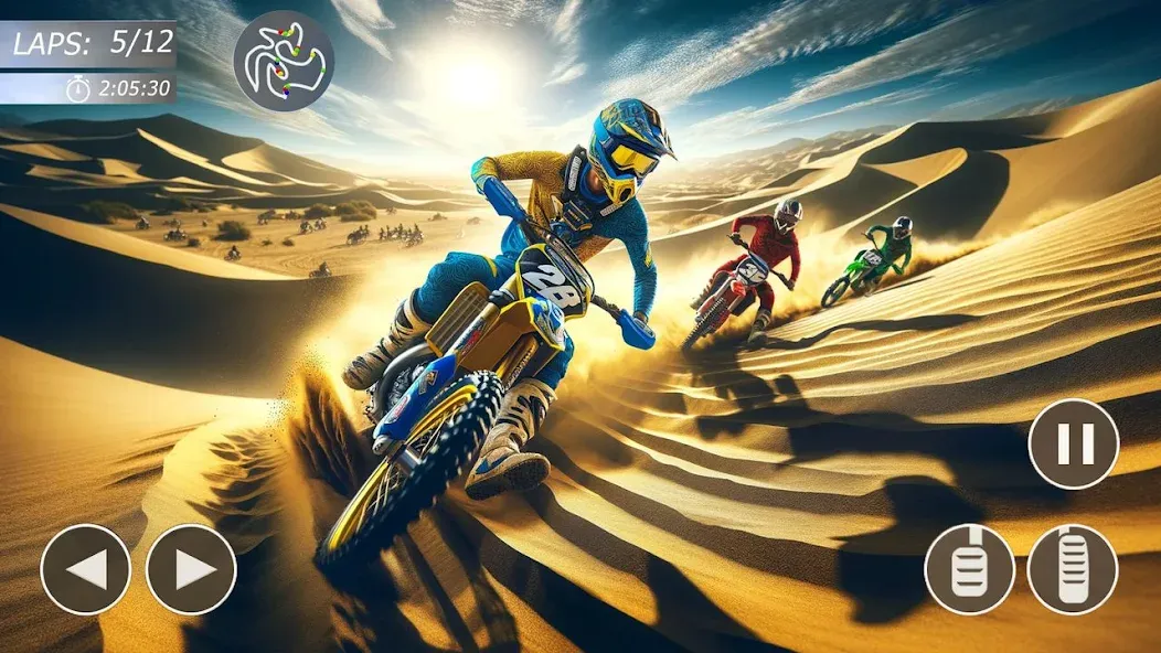 MX Bikes: Motocross Dirt bikes  [МОД Все открыто] Screenshot 5