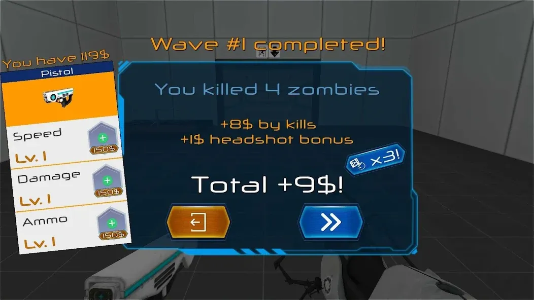 Portal Maze 2 game 3D aperture  [МОД Бесконечные монеты] Screenshot 5