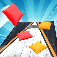 Взлом Cornhole 3D: Nations League (Корнхол 3Д)  [МОД Много денег] - полная версия apk на Андроид